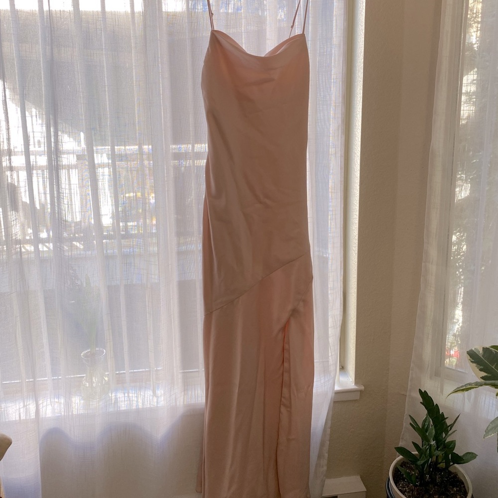 Hayley Paige wedding guest dress